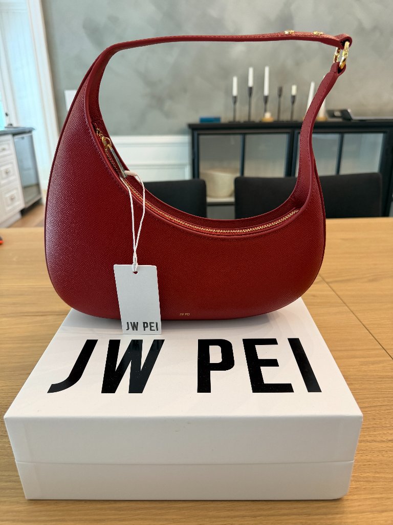 Nwt Jw Pei Harlee Shoulder Bag - Red